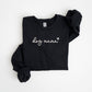 Dog Mama Embroidery Sweatshirts, Dog Mom Gift