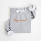 Dog Mama Embroidery Sweatshirts, Dog Mom Gift